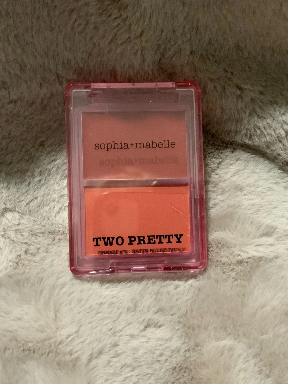 Sophia + Mabelle Two Pretty Blush Duo in Peach & Coral